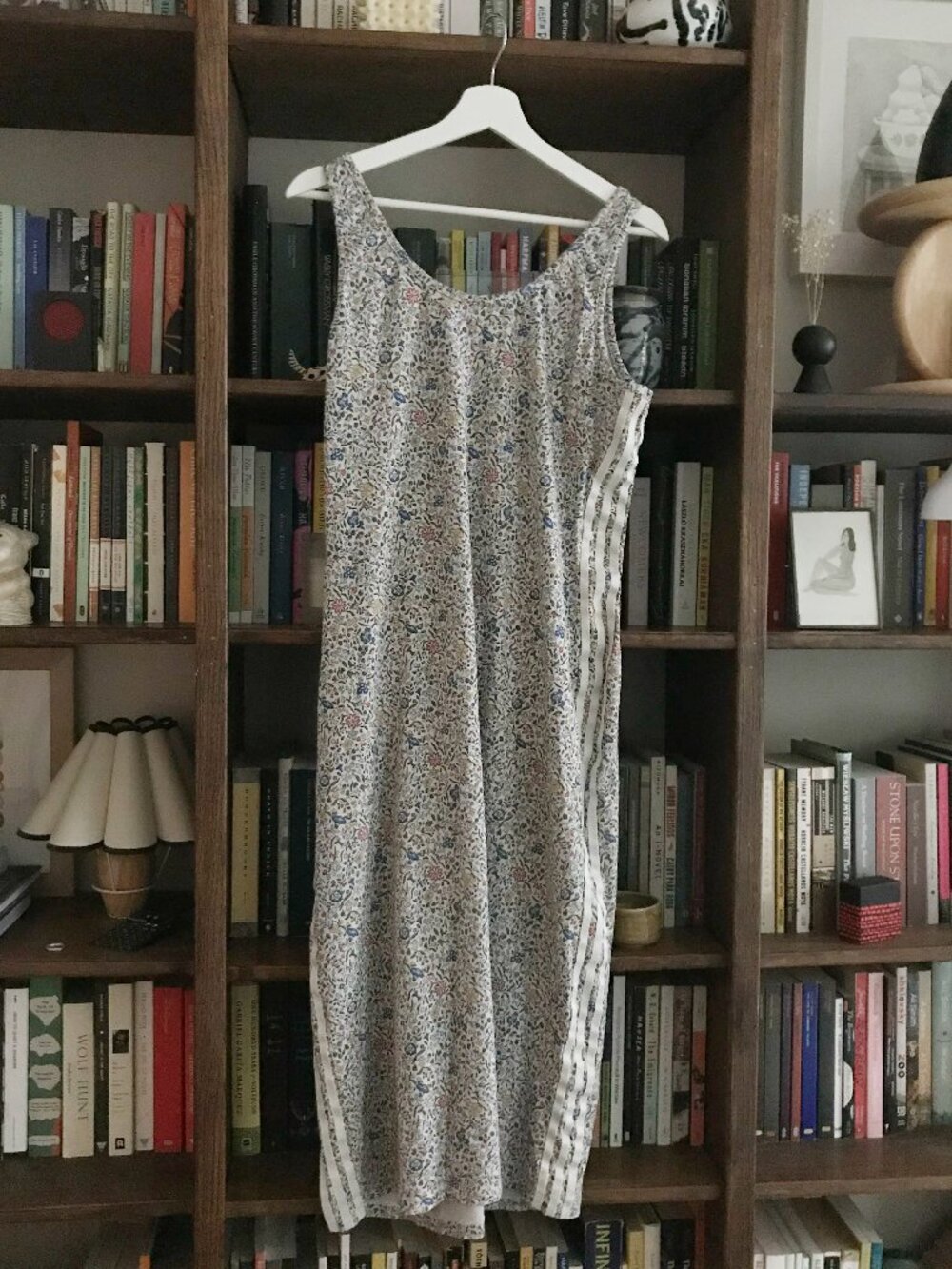 adidas Originals x Liberty London Bodycon 3-Stripes Maxi Dress